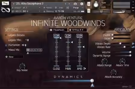 Aaron Venture Infinite Woodwinds v2.0 [KONTAKT]