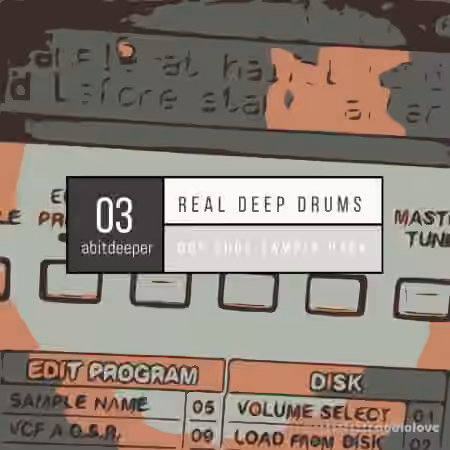 Abitdeeper Real Deep Drums [WAV]