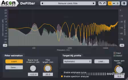 Acon Digital DeFilter v1.2.1 [WiN, MacOSX]