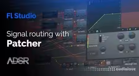 ADSR Sounds Signal Routing With Patcher Multiband Compression, EQ, Reverb and Stereo Separation [TUTORiAL]