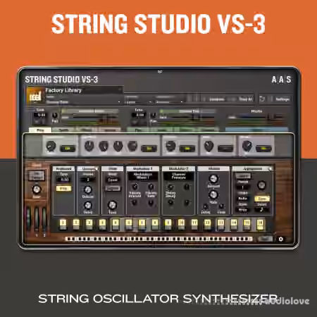 Applied Acoustics Systems String Studio VS-3 v3.2.2 [MacOSX]