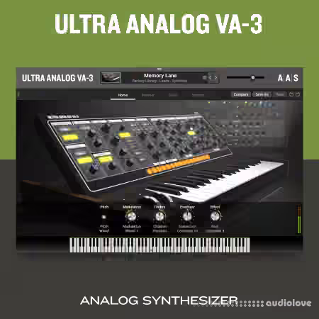 Applied Acoustics Systems Ultra Analog VA-3 v3.2.5 [MacOSX]