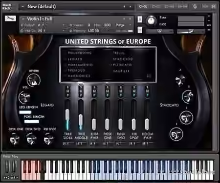 Auddict United Strings of Europe First Violins [KONTAKT]