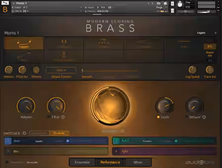 Audiobro Modern Scoring Brass v1.2 (REPACK) [KONTAKT]