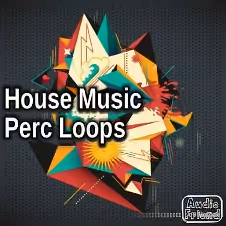 AudioFriend House Music Perc Loops [WAV]