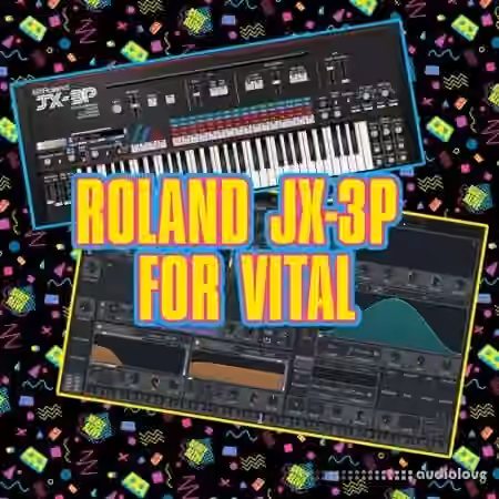 Barely Alive Roland JX-3P for Vital [32 PRESETS] [Synth Presets]