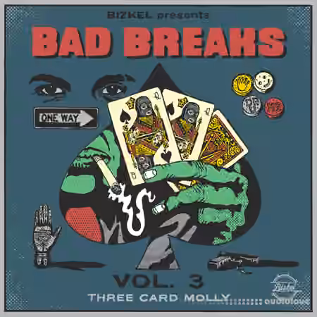 Bizkel Drumz Bad Breaks Vol.3 : Three Card Molly [WAV]