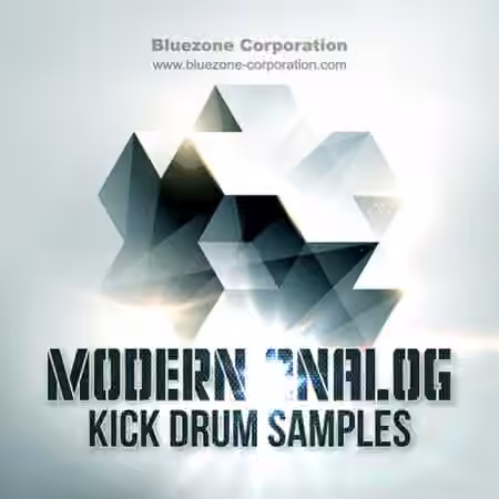 Bluezone Corporation Modern Analog Kick Drum Samples [WAV, AiFF]