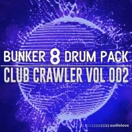 Bunker 8 Digital Labs Bunker 8 Custom Drum Pack Club Crawler 002 [WAV]