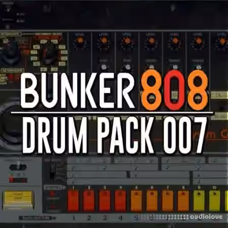 Bunker 8 Digital Labs Bunker 808 Drum Pack 007 [WAV]