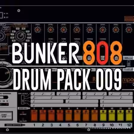 Bunker 8 Digital Labs Bunker 808  Drum Pack 009 [WAV]