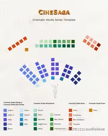 CineSaga CineSaga's Cinematic Studio Series Template [DAW Templates]