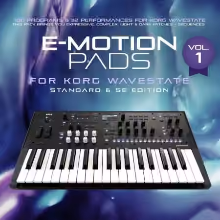 co5ma Korg Wavestate Sound Bank: e-Motion Pads Vol.1 [Synth Presets]