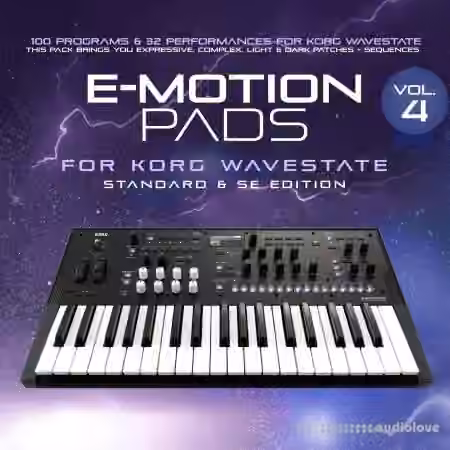 co5ma Korg Wavestate Sound Bank e-Motion Pads Vol.4 [Synth Presets]