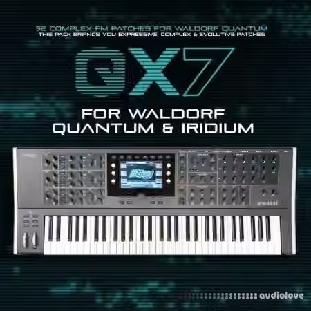 CO5MA Waldorf Quantum & Iridium Sound Bank QX7 [Synth Presets]