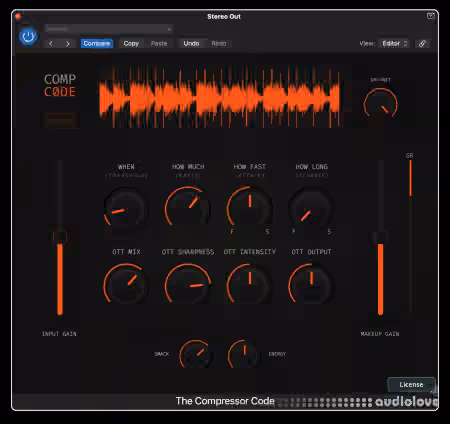 Cr8ive Audio The Compressor Code v1.0.0 [MacOSX]