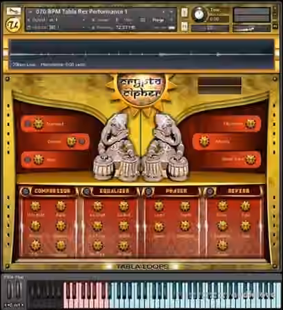 Crypto Cipher Audio Lab Tabla Loops [KONTAKT]
