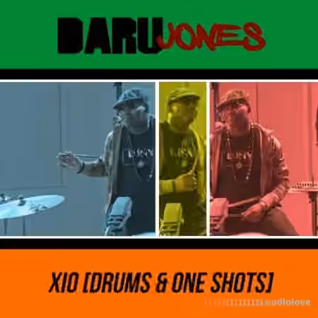 Daru Jones of Rusic Records Daru Jones Xio (Drums & One-Shots) [AiFF]