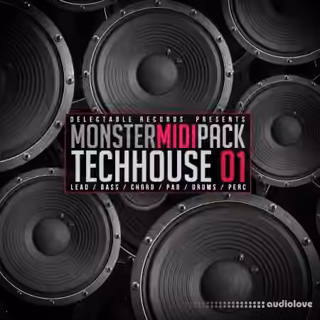 Delectable Records Tech House Monster MIDI Pack 01 [WAV, MiDi]