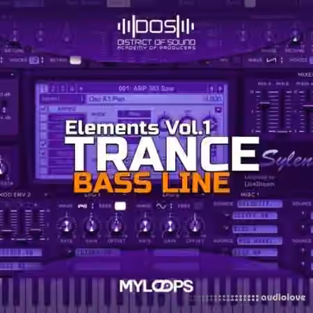 District Of Sound Trance Bass Line Elements Vol.1 [Synth Presets, DAW Templates]