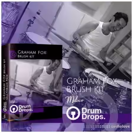 DrumDrops Graham Fox Brush Kit [WAV]