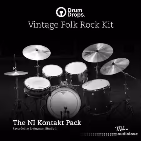 Drumdrops Vintage Folk Rock Kit [KONTAKT]