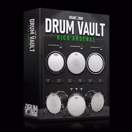 Drumforge Drum Vault Kick Arsenal [WAV, Synth Presets]