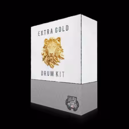 DrumKitsupply Extra Gold Drum Kit [WAV] - Sample Pack Artwork