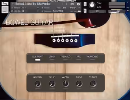 Edu Prado Sounds Bowed Guitar [KONTAKT]