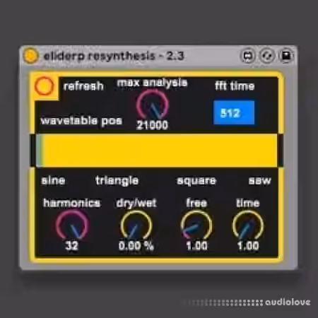Eliderp Resynthesis v2.5 [Max for Live]