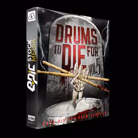 Epic Stock Media Drums To Die For Vol.5 [WAV]