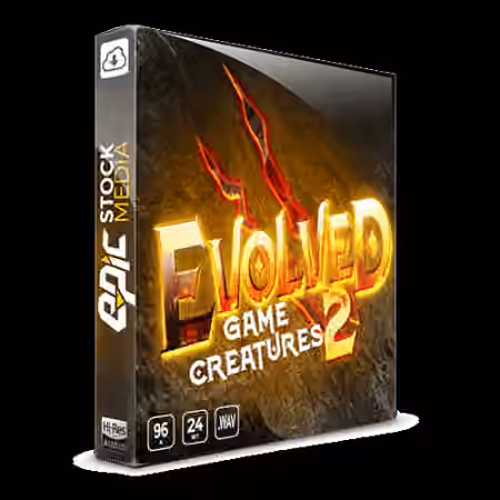 Epic Stock Media Evolved Game Creatures 2 [WAV]
