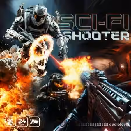 Epic Stock Media Scifi Shooter Game [WAV]