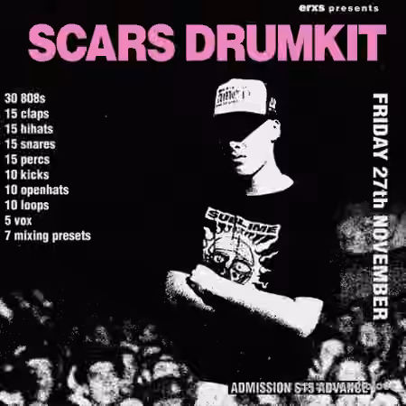 ERXS Scars (drumkit) [WAV, Synth Presets]