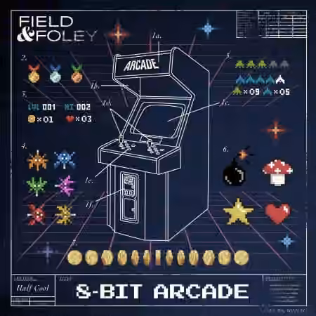 Field and Foley 8-bit Arcade [WAV]