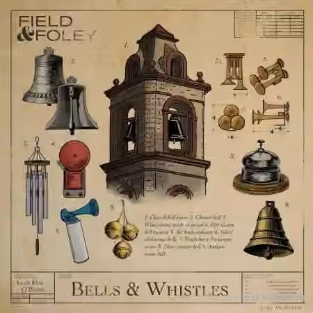 Field and Foley Bells and Whistles [WAV]