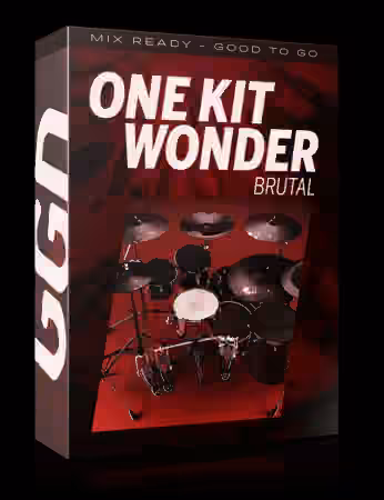 GetGood Drums One Kit Wonder Brutal [KONTAKT]
