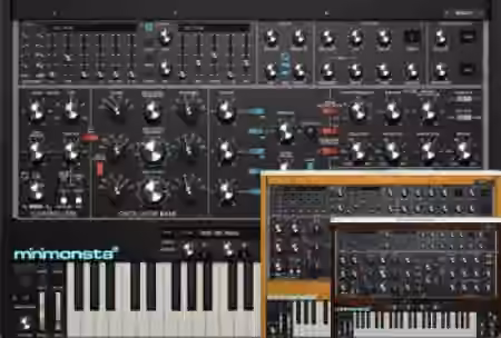 GForce Minimonsta2 v1.0.2 [WiN] - Sample Pack Artwork
