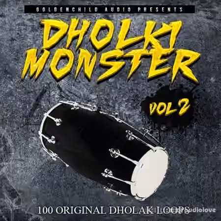 Goldenchild Audio Dholki Monster 2 [WAV, REX, AiFF]