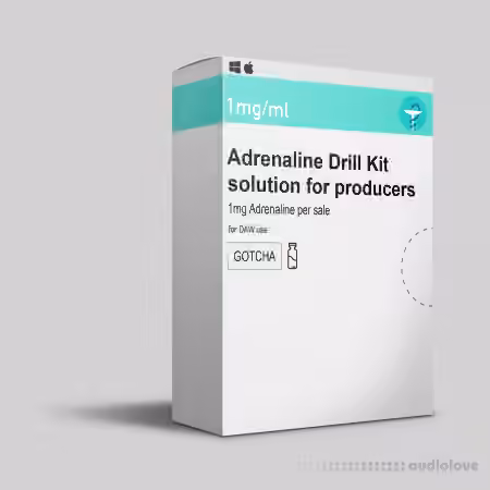 Gotcha Presents ADRENALINE Drill Drumkit [WAV, MiDi]