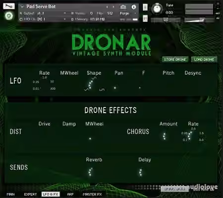 Gothic Instruments DRONAR Vintage Synth [KONTAKT]