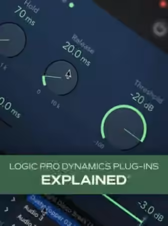 Groove3 Logic Pro Dynamics Plug-Ins Explained [TUTORiAL]
