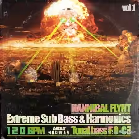 Hannibal FLYNT F0 to C2 Extreme Sub and 808 Library [WAV]