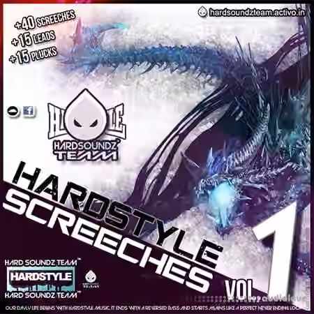 Hard Soundz Team Hardstyle Screeches Vol. 1 [MiDi, Synth Presets, DAW Templates]