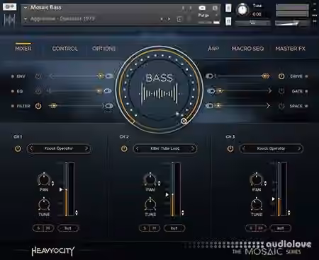 Heavyocity Mosaic Bass [KONTAKT]