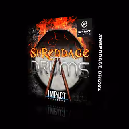 Impact Soundworks Shreddage Drums [KONTAKT]