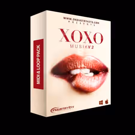 Industry Kits XoXo Musik V2 MIDI and Loop Pack [WAV, MiDi, DAW Templates]