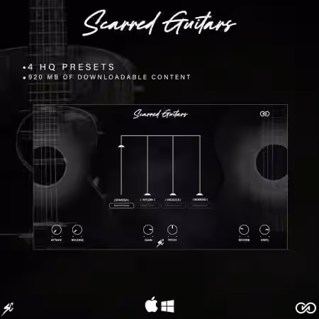 Infinite Audio Scarred Guitars VSTi [WiN, MacOSX]