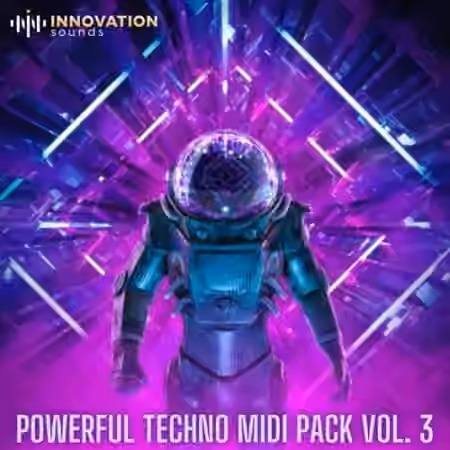 Innovation Sounds Powerful Techno Midi Pack Vol.3 [WAV, MiDi]