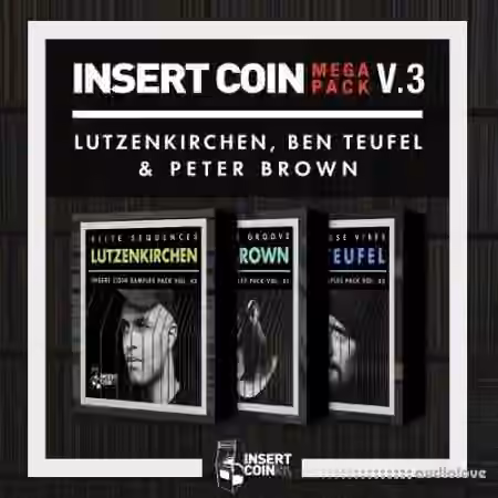 Insert Coin Insert Coin Mega Pack V3: Lutzenkirchen Ben Teufel and Peter Brown [WAV]